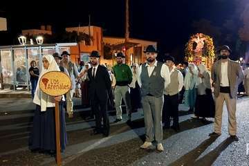 La carreta de Arenales triunfa en la romería de Valsequillo (Foto Francisco Javier Santana)